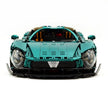 GULY-10621 1:8 Sports Car Alfa Romeo Chrome Version Building Block Set 4208pcs Adult Collector Collectible Model Kit
