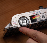 Audi R8 Le Mans Block Car 391pcs