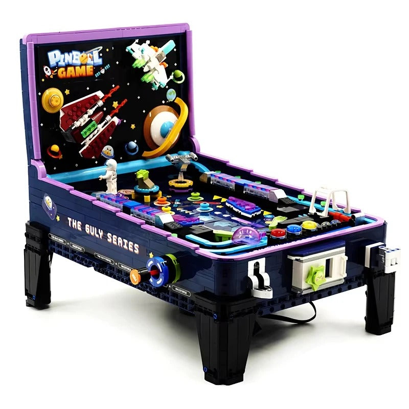 Arcade pinball machine Building Blocks Remote Control Toy 2309pcs