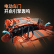 GULY 10664 1:8 RC Vintage Roadster Building Blocks, 2765 PCS Motorized Classic Sports Car Model with LED Lights & Paper Manual