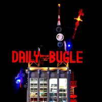 Remote Control DIY LED Light Kit For LEGO 76178 Daily Bugle