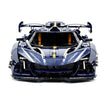 GULY 10641 Technic Supercar Building Blocks Set, 1:8 Scale Star‑Blue Custom Apollo Race Car Model, 3656 Pcs DIY Assembly MOC Collectible Vehicle Kit for Adult Hobbyists