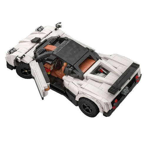 10-in-1 Supercar Compatible with 10295 Building Blocks DIY Toy