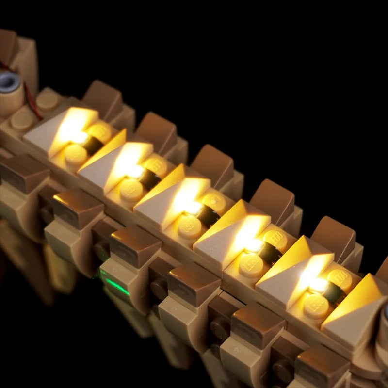 DIY LED Light Kit For LEGO 76968 (Only LED Light,Without Blocks Model)