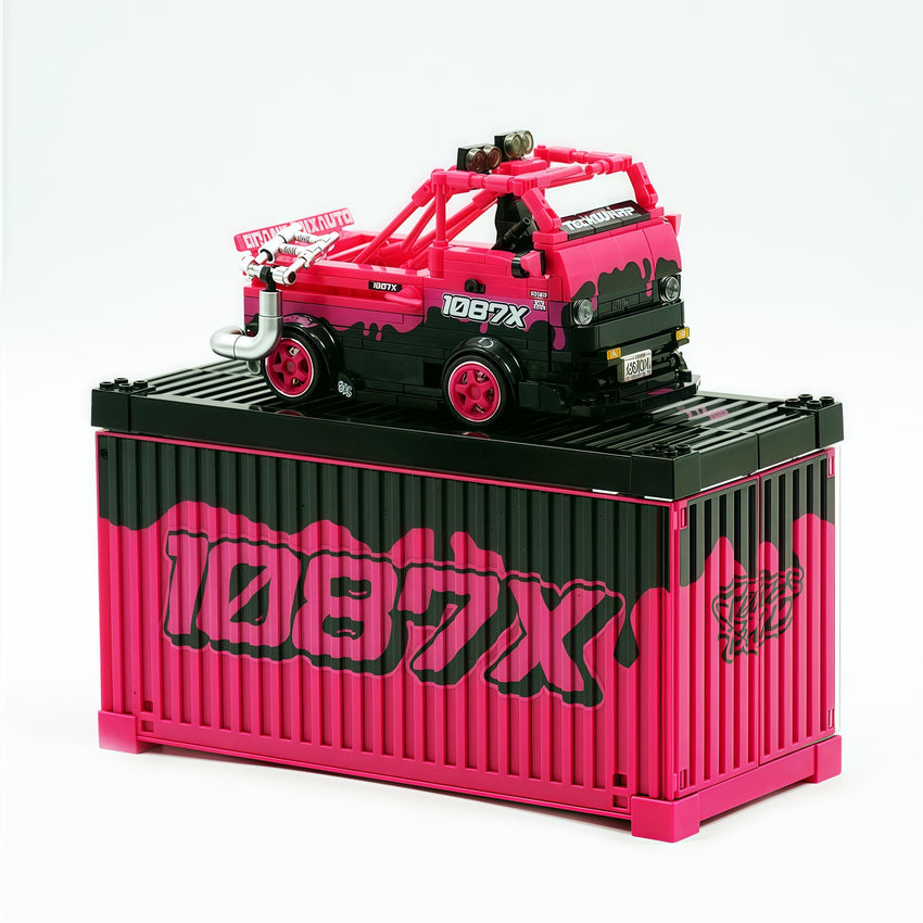 Brick Car 1081X Fleet Maintenance Truck 604pcs