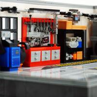 Modern parking lot and repair shop 763pcs