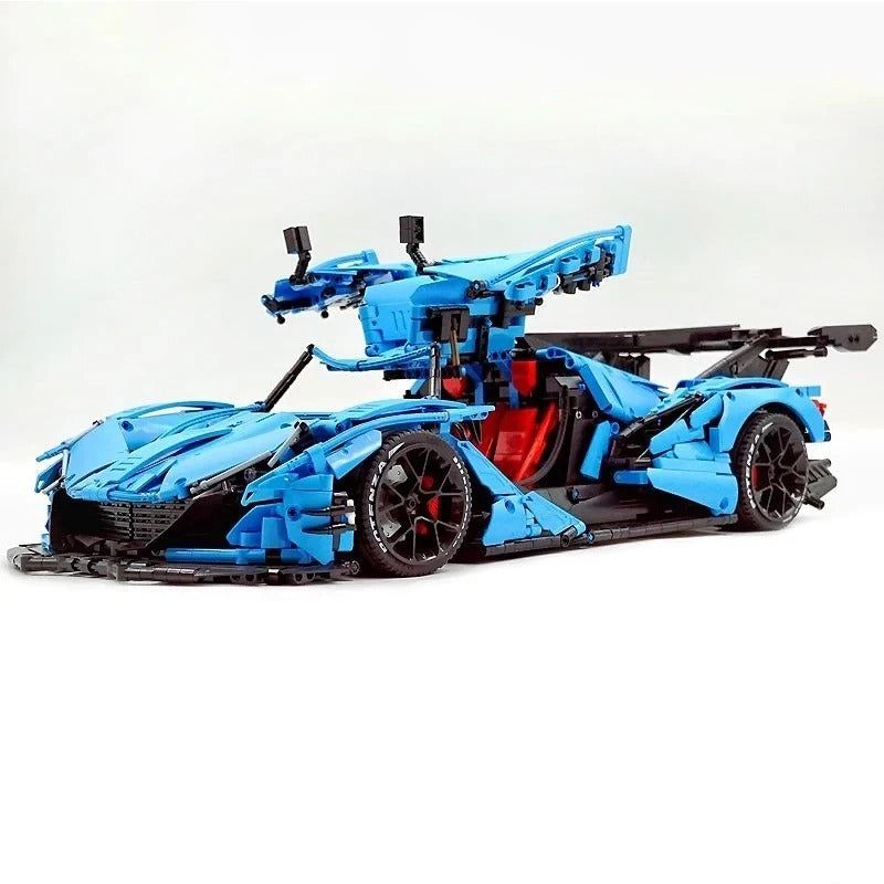 CADA-C64003 1:8 Sports Car Apollo IE Building Block Set 3865pcs Adult Collector Collectible Model Kit