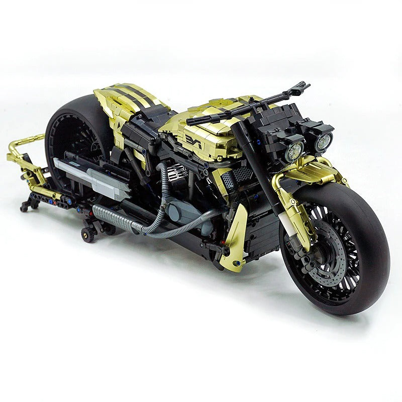 American Chopper Motorcycle Harley Night Luther 2427pcs