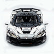 Technic McLaren W1 Electroplated Silver Supercar Building Blocks Kit, 1:8 Scale Static Race Car Model, 4200+ PCS Adult Collectible Building Set with Paper Instruction Manual