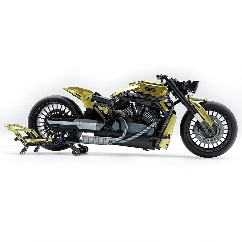 American Chopper Motorcycle Harley Night Luther 2427pcs
