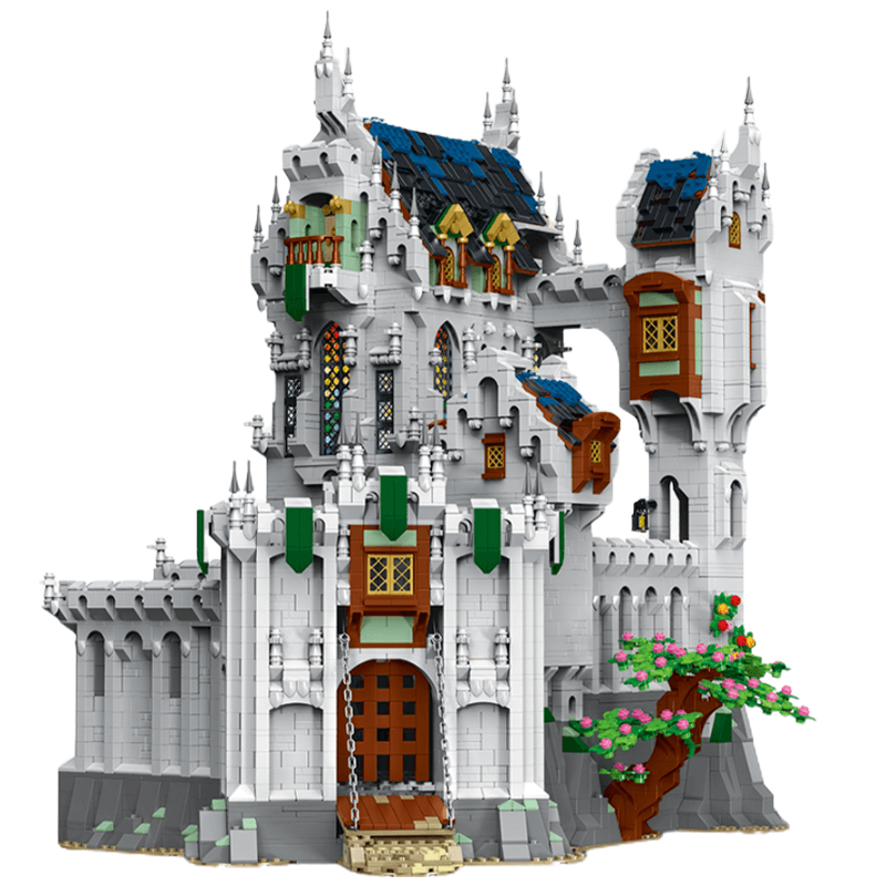 European Medieval Castle building block 8602pcs