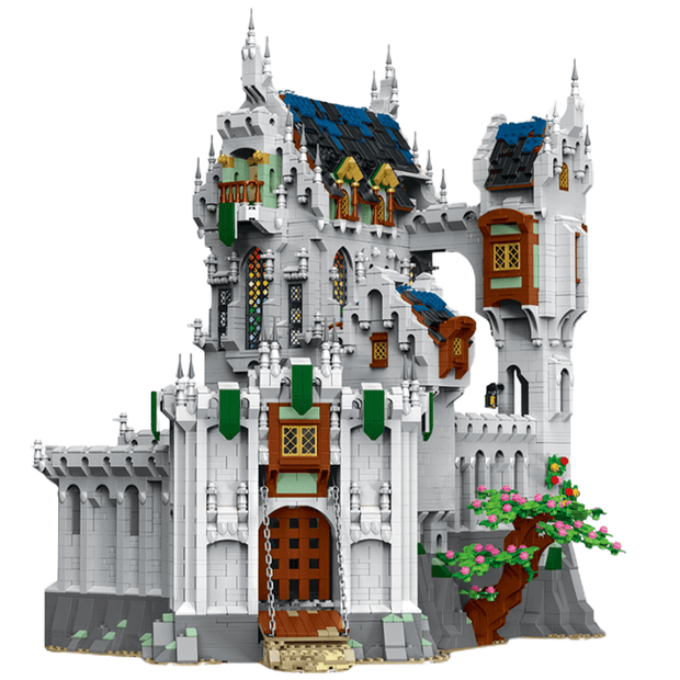 European Medieval Castle building block 8602pcs