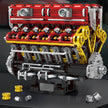 The Ultimate Italian Supercar V12 Engine 4718pcs