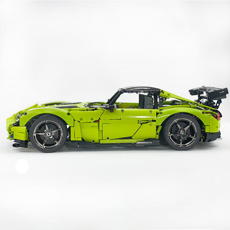 MOC-73939 1:8 Sports Car AMG GT R Black Series Building Block Set 2456 pcs Collectible Model Kit with Custom Wheels