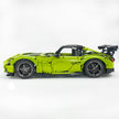 MOC-73939 1:8 Sports Car AMG GT R Black Series Building Block Set 2456 pcs Collectible Model Kit with Custom Wheels