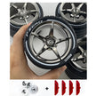 Accessories Wheel Hub Plating Hub Compatible Scale 1:8 Car wheel set