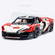 Technic McLaren W1 Classic Racing Livery Supercar Building Blocks Kit, 1:8 Scale Static Race Car Model, 4200+ PCS Adult Collectible Building Set with Paper Instruction Manual