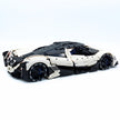 TGL-T5052 1:8 Sports Car Devel Sixteen V16 Building Block Set 4016pcs Adult Collector Collectible Model Kit