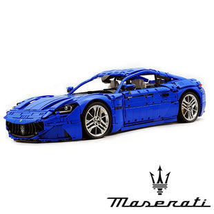 Authorized Maserati Blue supercar