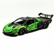TGL-SCV12 1:8 Sports Car Lamborghini Custom Green Building Block Set 4100pcs Adult Collector Collectible Model Kit