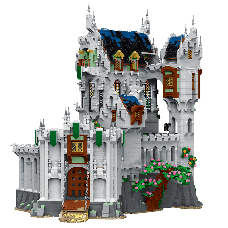 European Medieval Castle building block 8602pcs