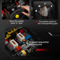 Limited Edition 1:8  Hypercar Model Building Blocks Puzzle Toy