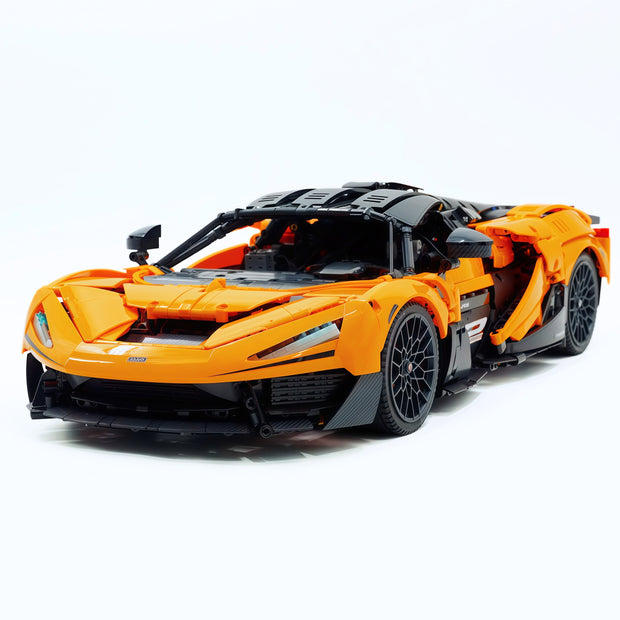 GULY-10650 1:8 Sports Car McLaren W1 Building Block Set 3466pcs Adult Collector Collectible Model Kit