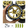 Accessories Wheel Hub Silver Grey  Golden Black Plating Hub Compatible Scale 1:8 Car