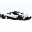 TGL-T5052 1:8 Sports Car Devel Sixteen V16 Building Block Set 4016pcs Adult Collector Collectible Model Kit