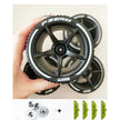 Accessories Wheel Hub Silver Grey  Golden Black Plating Hub Compatible Scale 1:8 Car