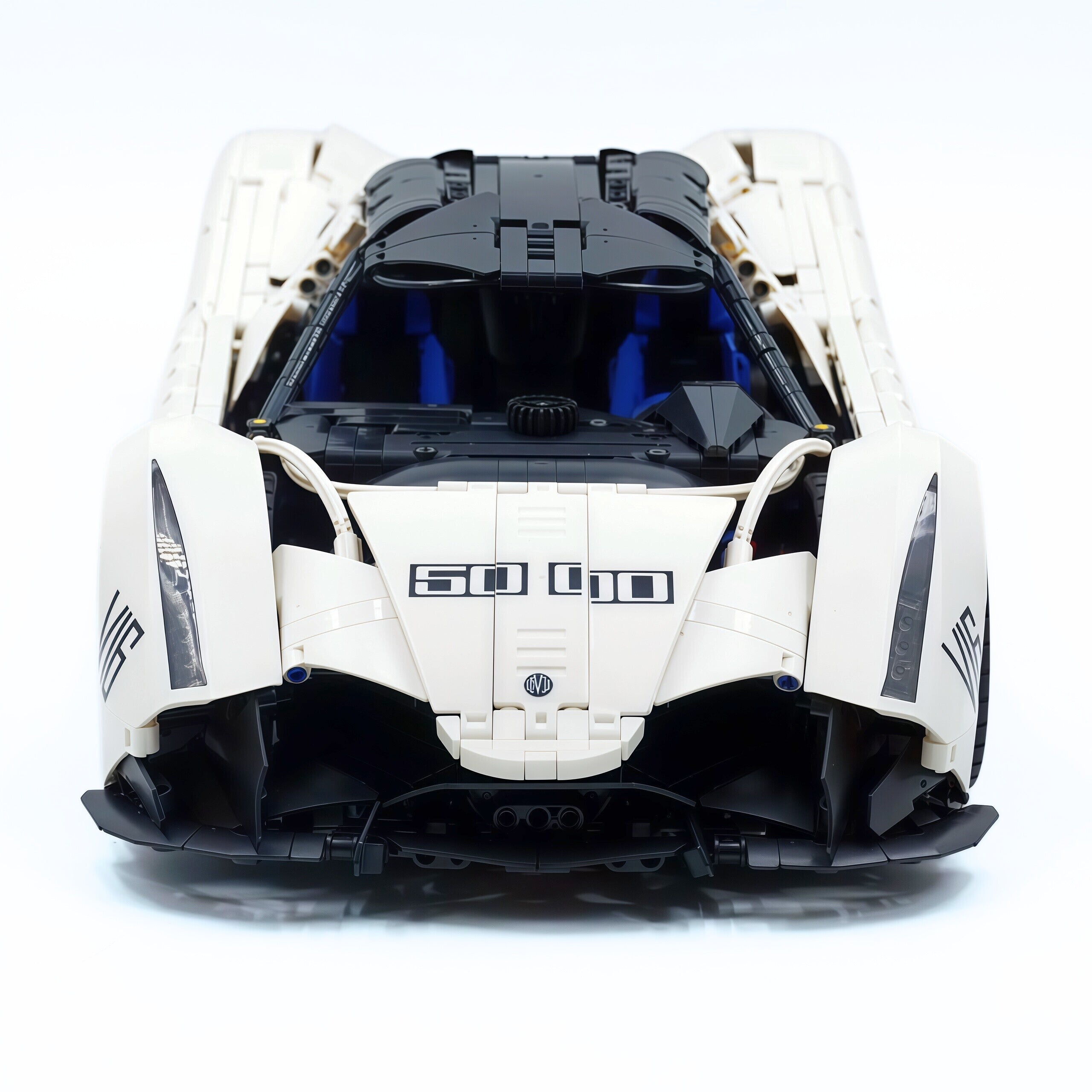 TGL-T5052 1:8 Sports Car Devel Sixteen V16 Building Block Set 4016pcs Adult Collector Collectible Model Kit