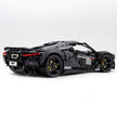 Technic Mclaren W1 Black Warrior Supercar Building Blocks Kit, 1:8 Scale Static Model Car, 4200+ PCS Collectible Race Car Building Set with Paper Manual, for Adults