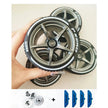 Accessories Wheel Hub Silver Grey  Golden Black Plating Hub Compatible Scale 1:8 Car