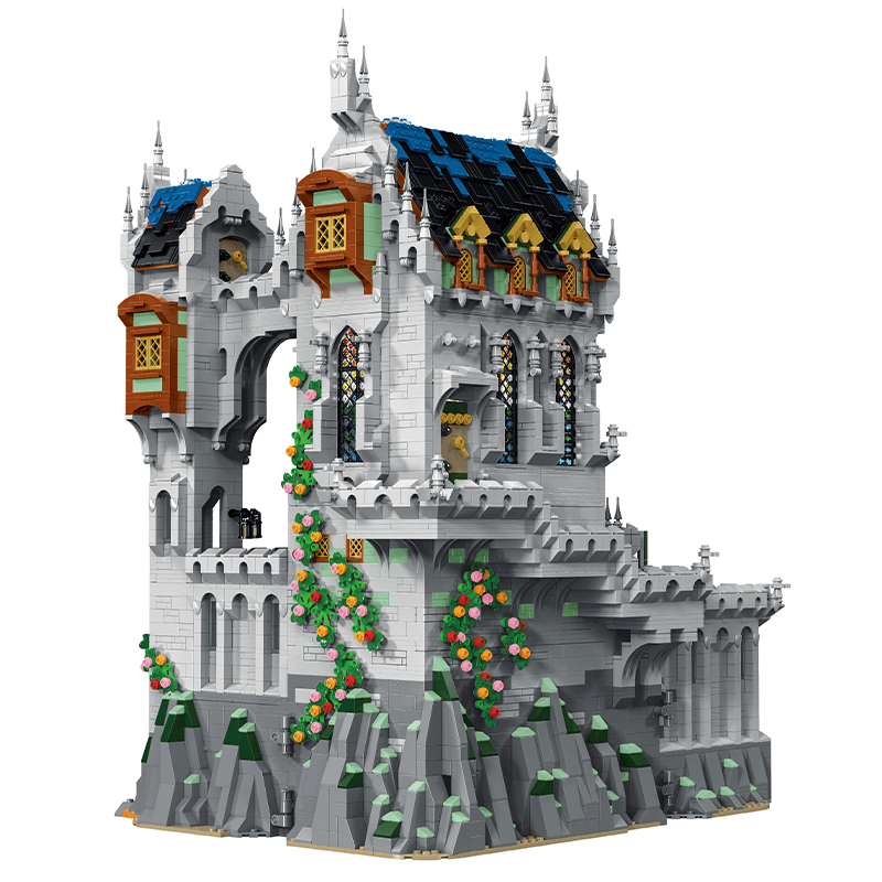European Medieval Castle building block 8602pcs