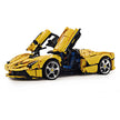 MOC-194680 1:8 Sports Car Ferrari LaFerrari Building Block Set 3636pcs Collectible Model Kit with Custom Wheels