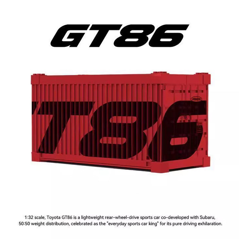 PB8832 GT86 JDM Sports Car Building Blocks, 417 Pieces 1:32 Scale Static Race Car Model, MOC Technical Building Bricks Kit, Display Collectible Toy Gift for Car Enthusiasts