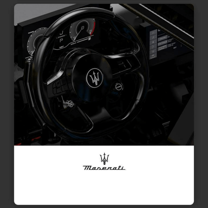Maserati MC20 Hypercar Model Builidng Blocks 3399pcs