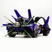 GULY 10614 1:8 Scale Purple Supercar Building Blocks Set, 3909 Pieces, Apollo EVO Inspired Model Car, Technic-Style Mechanical Building Kit, Detailed Collectible Display Model for Adults, Gift for Supercar Enthusiasts