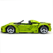 MOC-159171 1:8 Sports Car Porsche 918 Building Block Set 2266pcs Collectible Model Kit with Custom Wheels