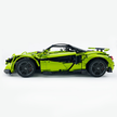 MOC-190653 1:8 Sports Car McLaren 600LT Building Block Set 2688pcs Collectible Model Kit with Custom Wheels