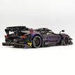 Technic MOC Supercar Building Kit, 1:8 Scale Chameleon Paint Finish Race Car Model Inspired by Pagani Zonda R, 3300 PCS Building Blocks, Adult Static Display Collectible Car Gift