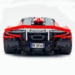 Technic McLaren W1 Classic Racing Livery Supercar Building Blocks Kit, 1:8 Scale Static Race Car Model, 4200+ PCS Adult Collectible Building Set with Paper Instruction Manual