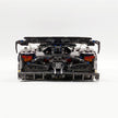 Technic MOC Supercar Building Kit, 1:8 Scale Chameleon Paint Finish Race Car Model Inspired by Pagani Zonda R, 3300 PCS Building Blocks, Adult Static Display Collectible Car Gift