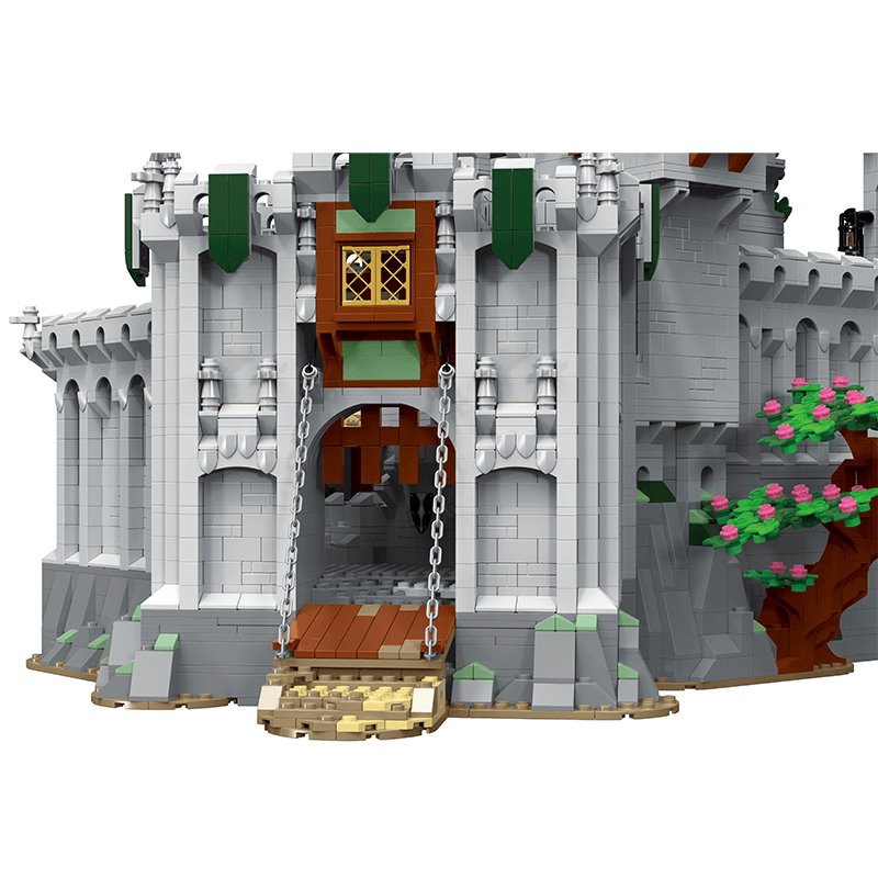 European Medieval Castle building block 8602pcs