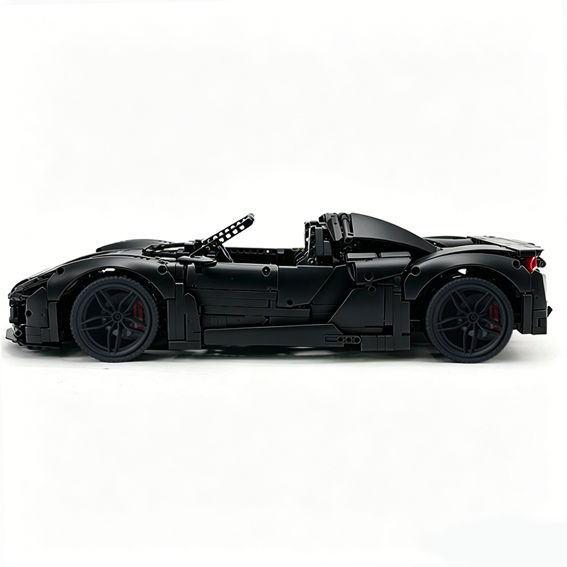 MOC-159171 1:8 Sports Car Porsche 918 Building Block Set 2266pcs Collectible Model Kit with Custom Wheels