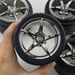 Accessories Wheel Hub Plating Hub Compatible Scale 1:8 Car wheel set