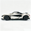 MOC-190653 1:8 Sports Car McLaren 600LT Building Block Set 2688pcs Collectible Model Kit with Custom Wheels