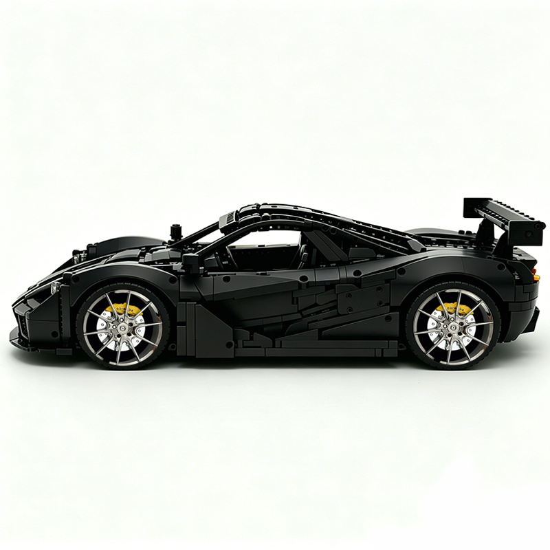 MOC-202525 1:8 Sports Car McLaren F1 GTR Concept Building Block Set 3473pcs Collectible Model Kit with Custom Wheels