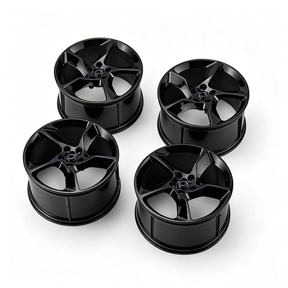 SP3 1:8 Building Block Wheel Rims 7.5×.4cm, Compatible with Technic 42172 42143 42232, 8 Colors Electroplated Series, MOC Model Car Mod Accessories