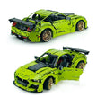 MOC-165802 1:8 Sports Car Ford Mustang Shelby GT500 Concept Building Block Set 3152pcs Collectible Model Kit with Custom Wheels